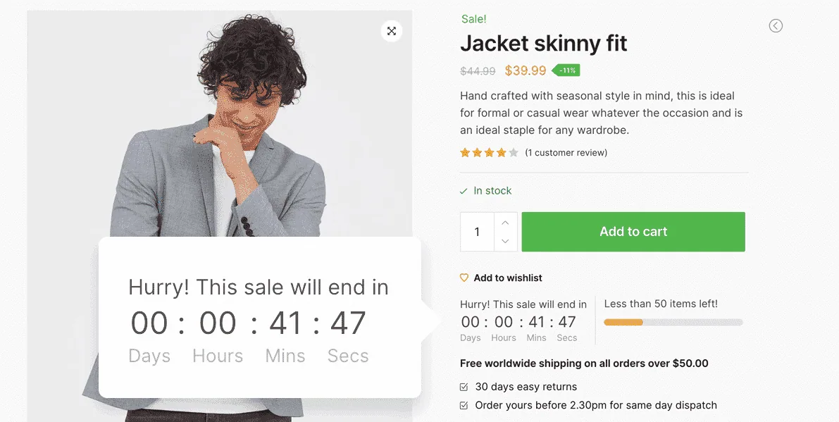 another example countdown timer