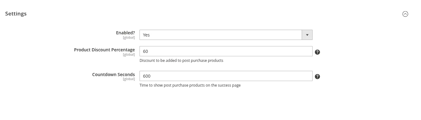Magento Upsell