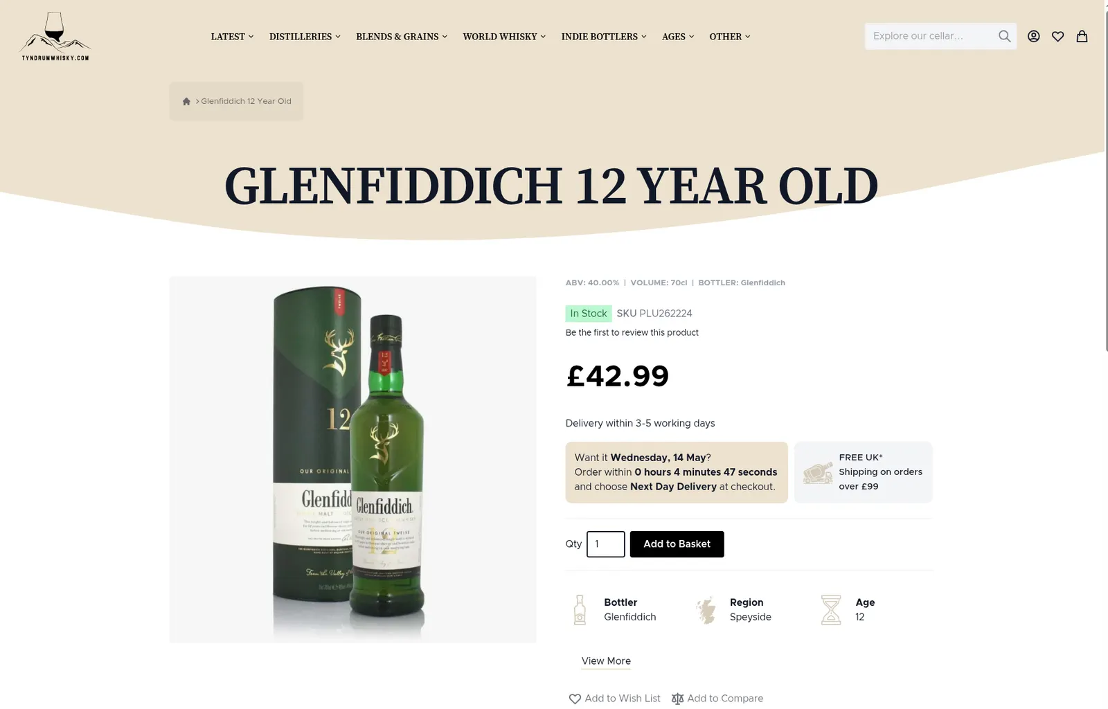 The Tyndrum Whisky website